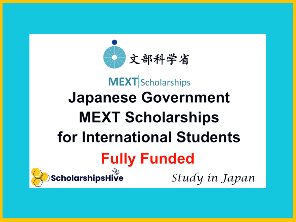 japanese government mext scholarship