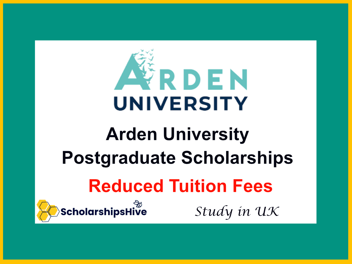 arden university postgraduate scholarships