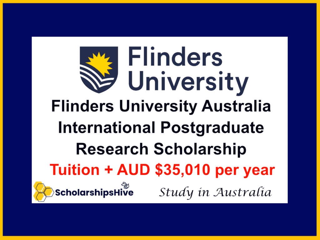 flinders university international postgraduate research scholarship