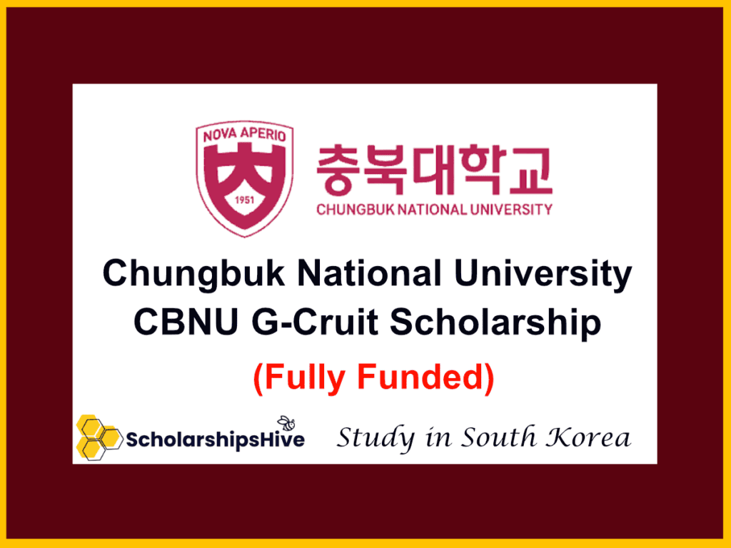 Chungbuk National University CBNU G-Cruit Scholarship
