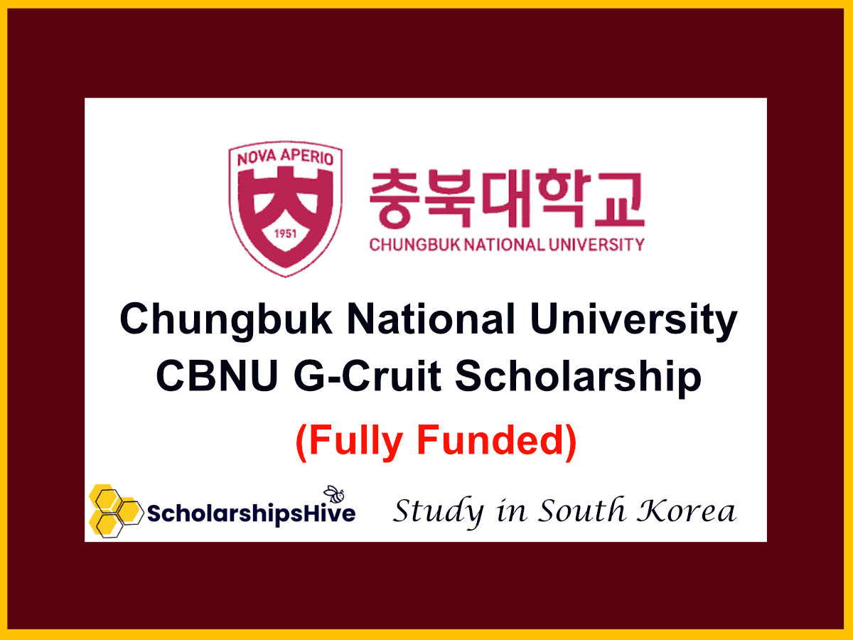 Chungbuk National University CBNU G-Cruit Scholarship