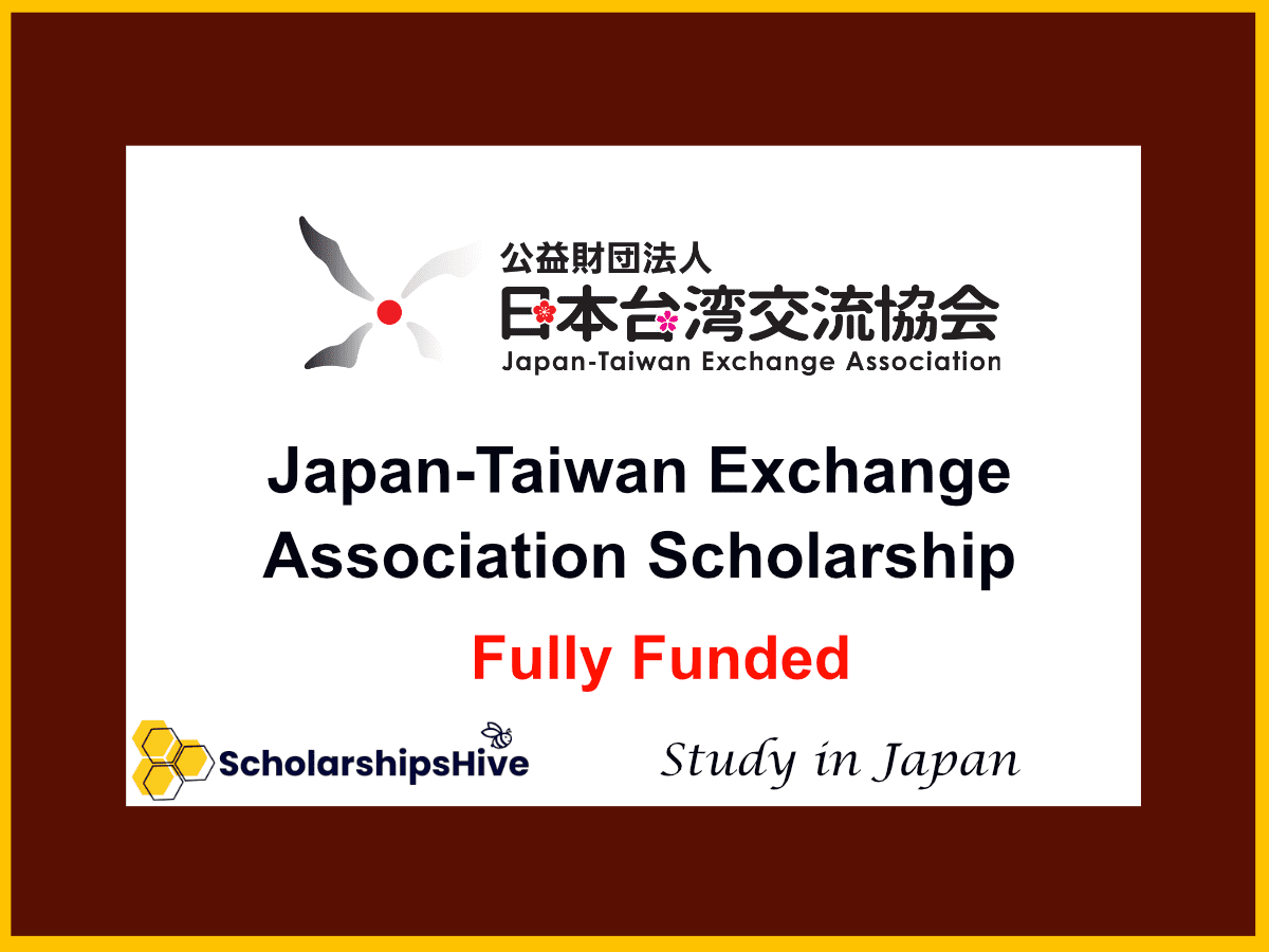 Japan-Taiwan Exchange Association Scholarship