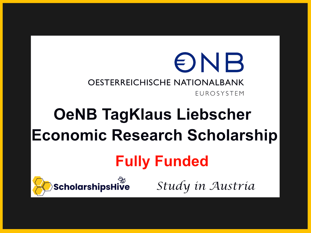 OeNB TagKlaus Liebscher Economic Research Scholarship