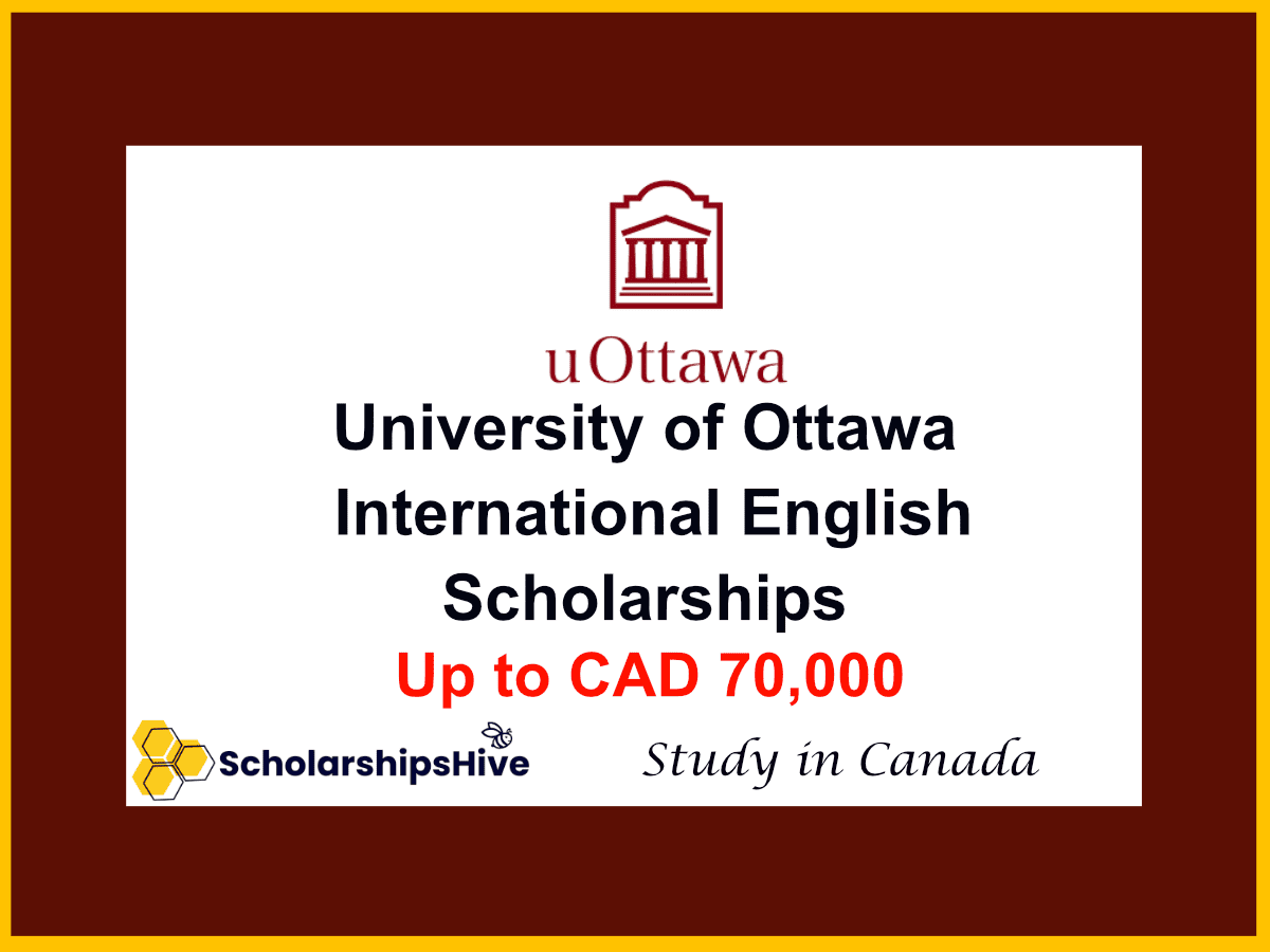 University of Ottawa Canada International English Scholarships