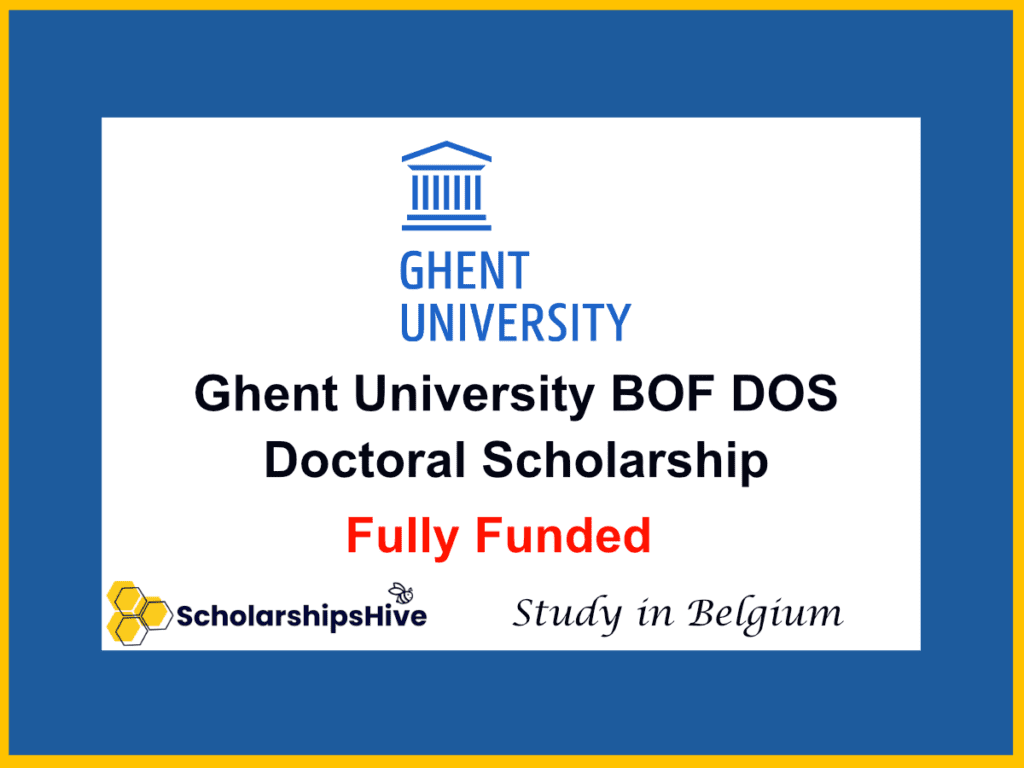 ghent university bof dos phd scholarship