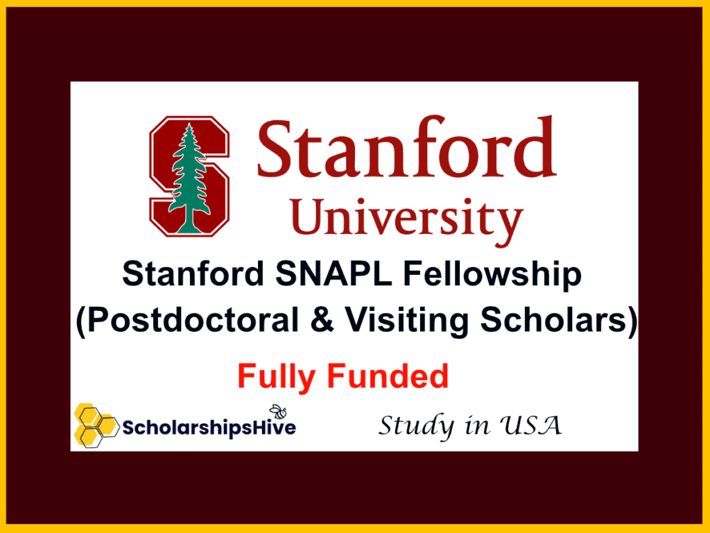 Stanford SNAPL Fellowships (Postdoctoral & Visiting Scholars)