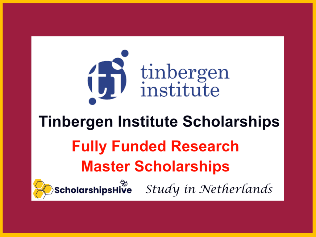 Tinbergen Institute Scholarships | Fully Funded Research Master Scholarships in the Netherlands