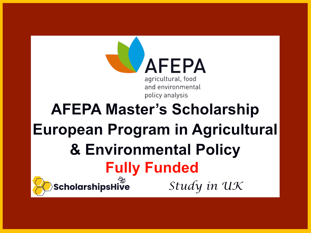AFEPA Master’s Scholarship