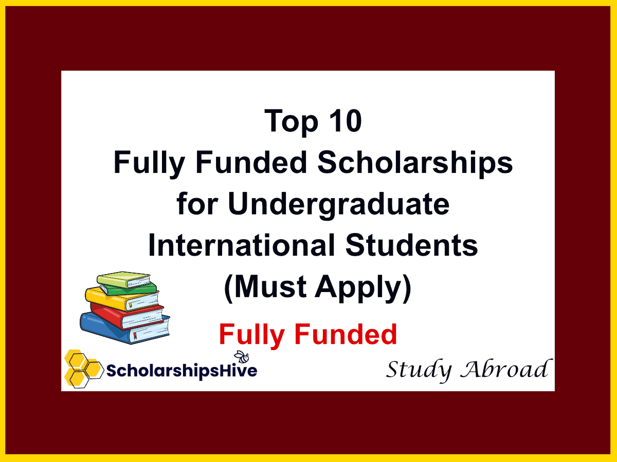 Top 10 Fully Funded Scholarships 2026 for Undergraduate International ...