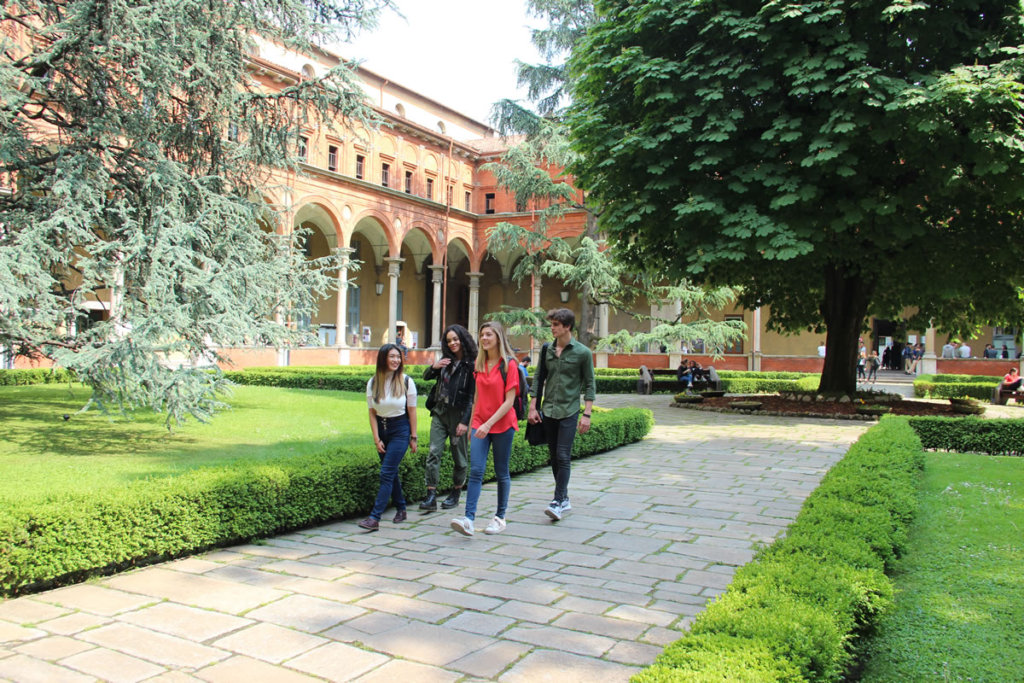 Italian university campus for international students