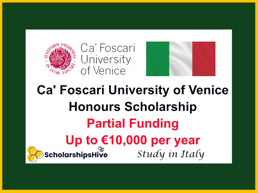 Ca' Foscari University of Venice: How to Win the €10,000 Honours Scholarship in Italy