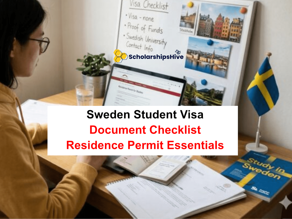 Sweden Student Visa Document Checklist Residence Permit Essentials
