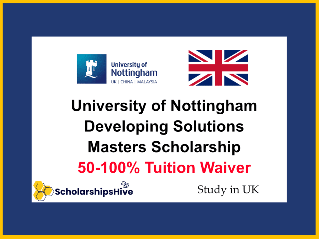 University of Nottingham Developing Solutions
