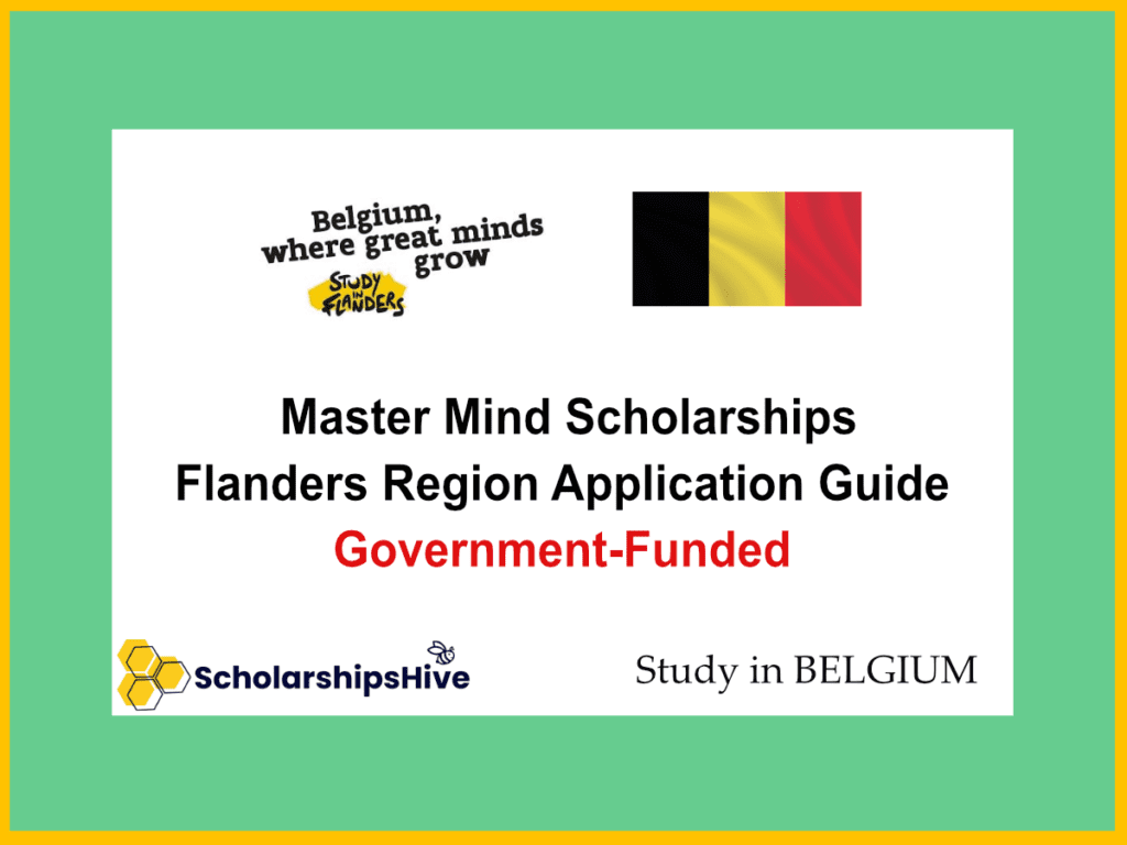 Master Mind Scholarships in Belgium