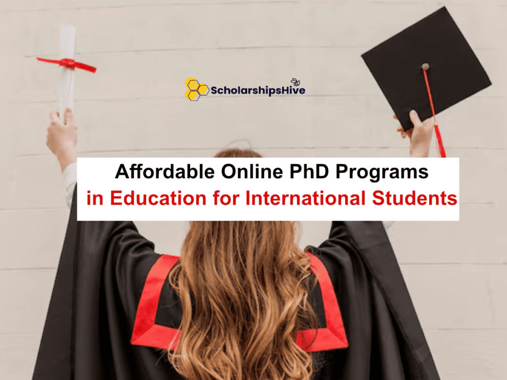 Affordable Online PhD Programs in Education for International Students