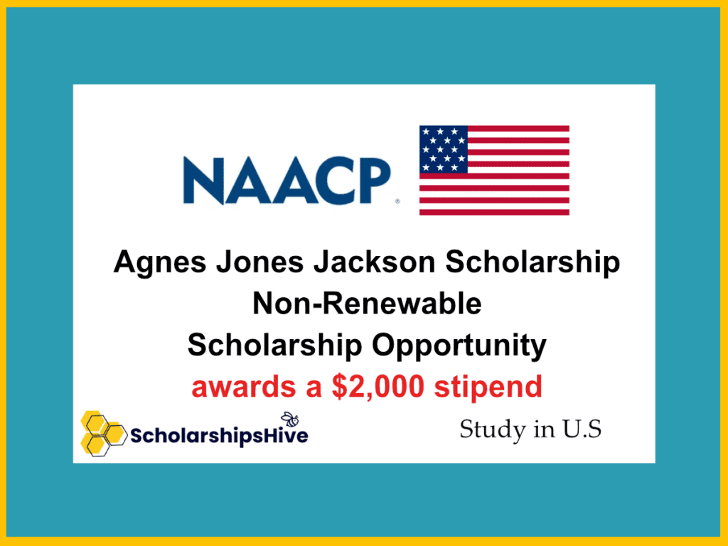 Agnes Jones Jackson Scholarship: NAACP Funding for Aspiring Leaders