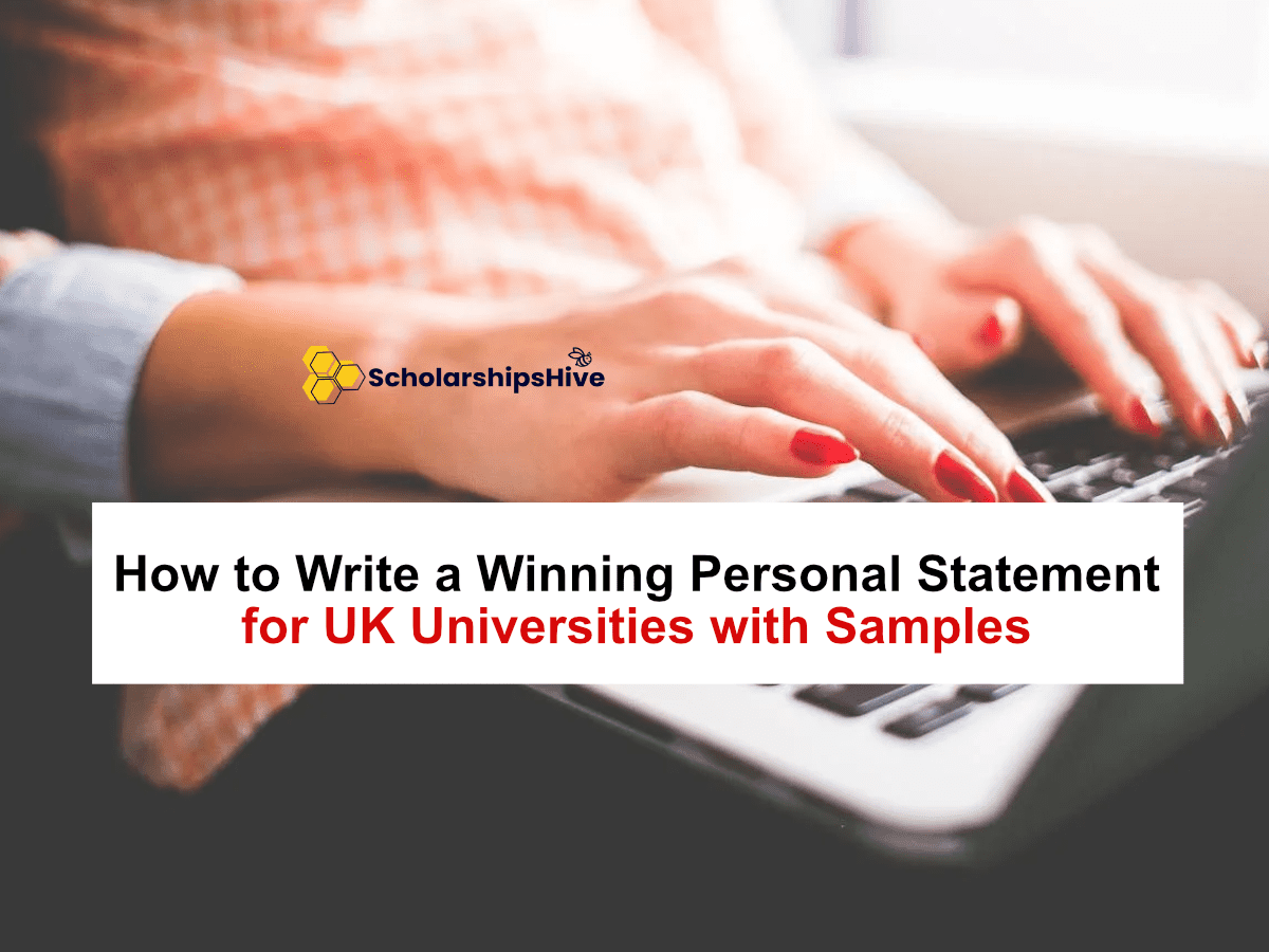 How to Write a Winning Personal Statement for UK Universities with Samples
