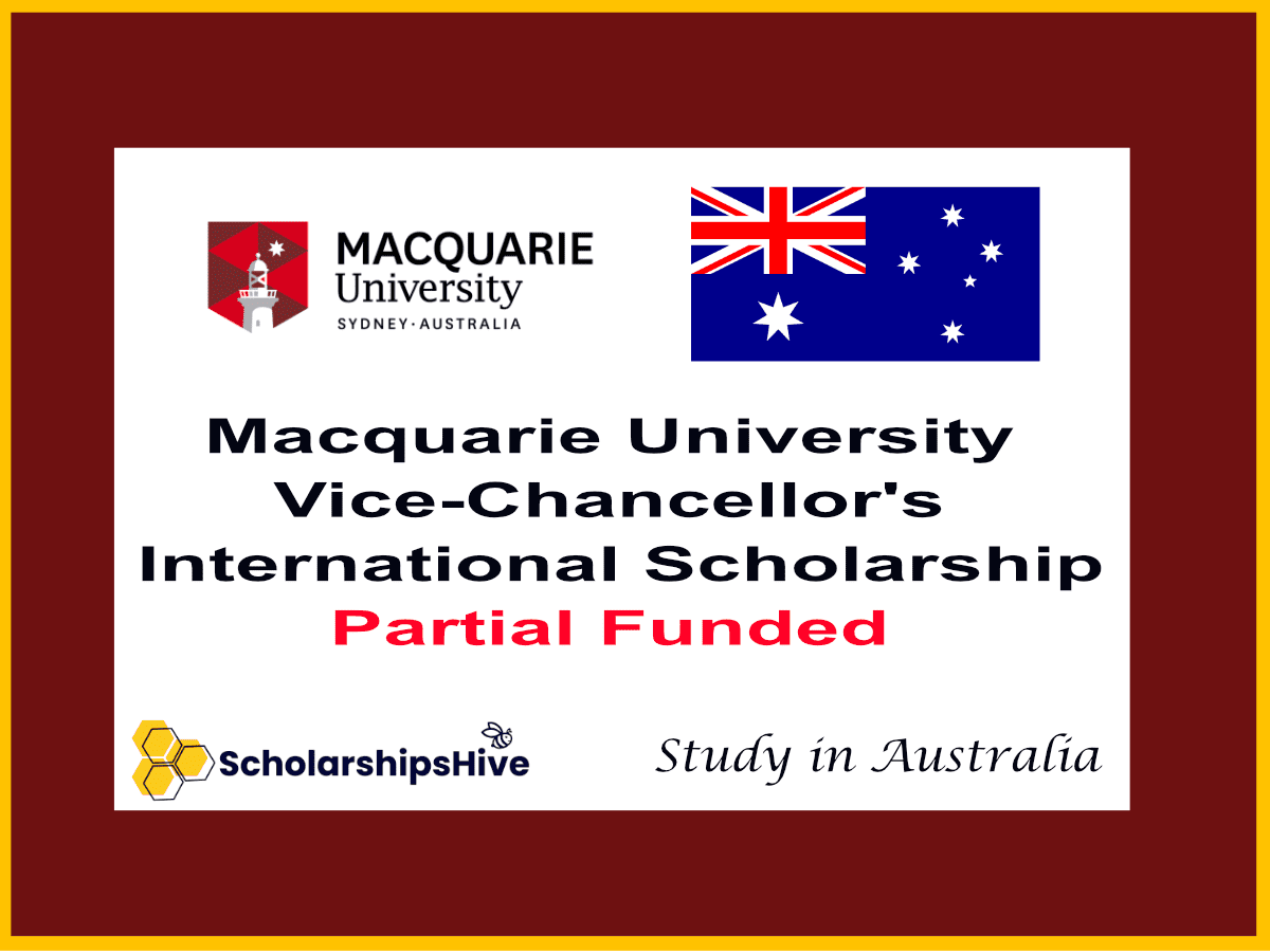 Macquarie University Vice-Chancellor's International Scholarship in Australia: Targeted Academic Excellence Grant