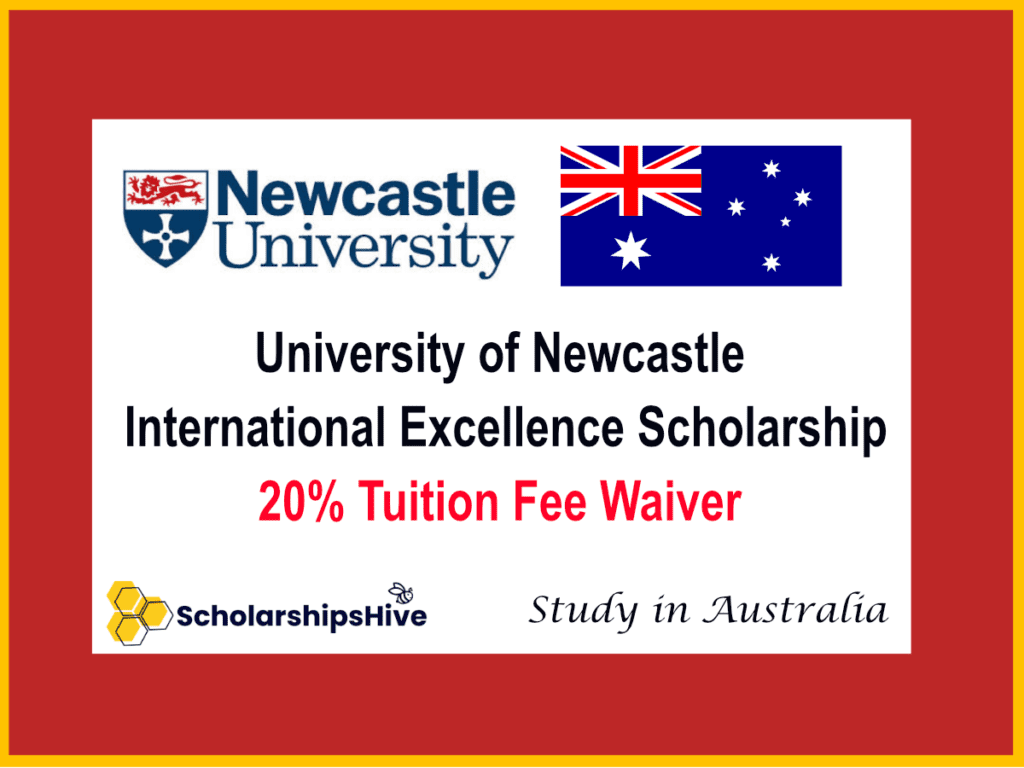 University of Newcastle International Excellence Scholarship for International Students: 20% Tuition Fee Waiver in Australia