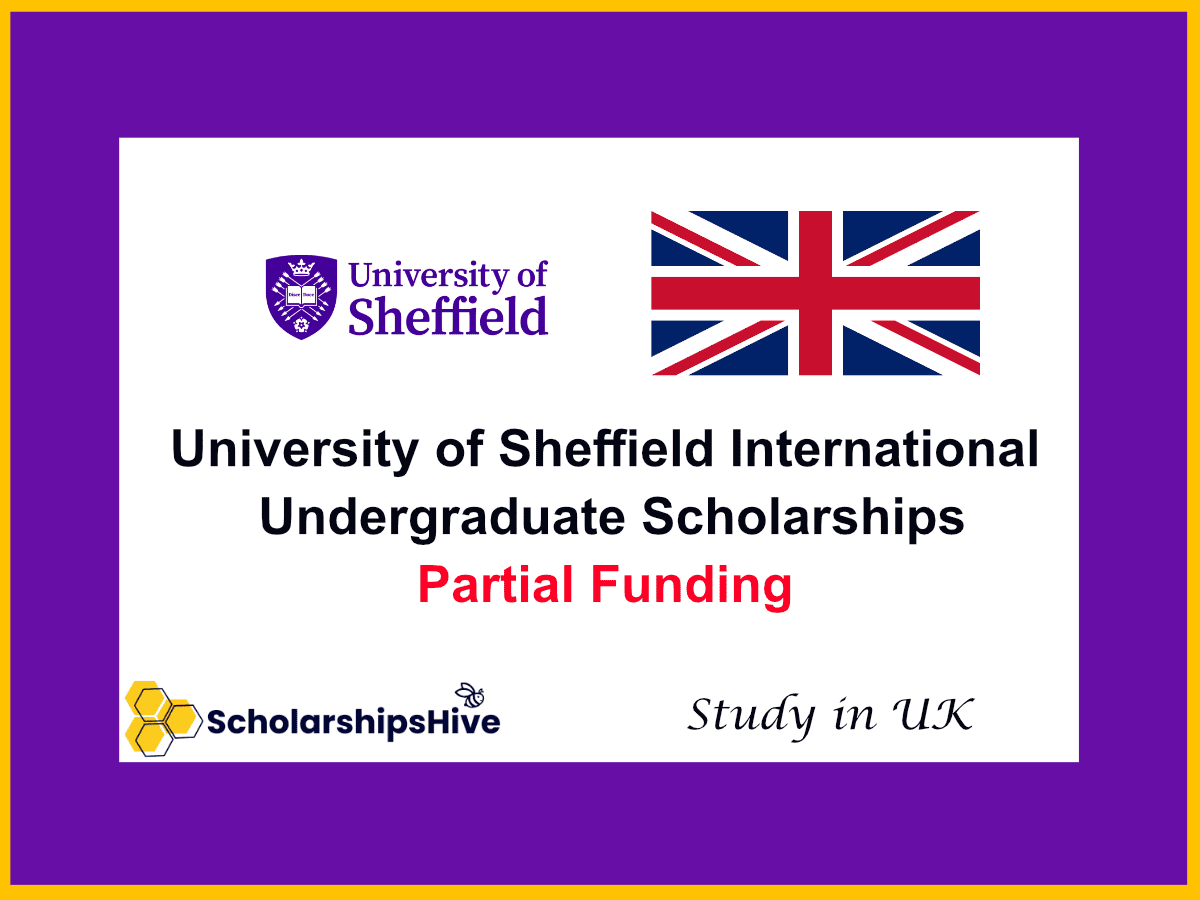 University of Sheffield International Undergraduate Scholarships for UK Partial Funding