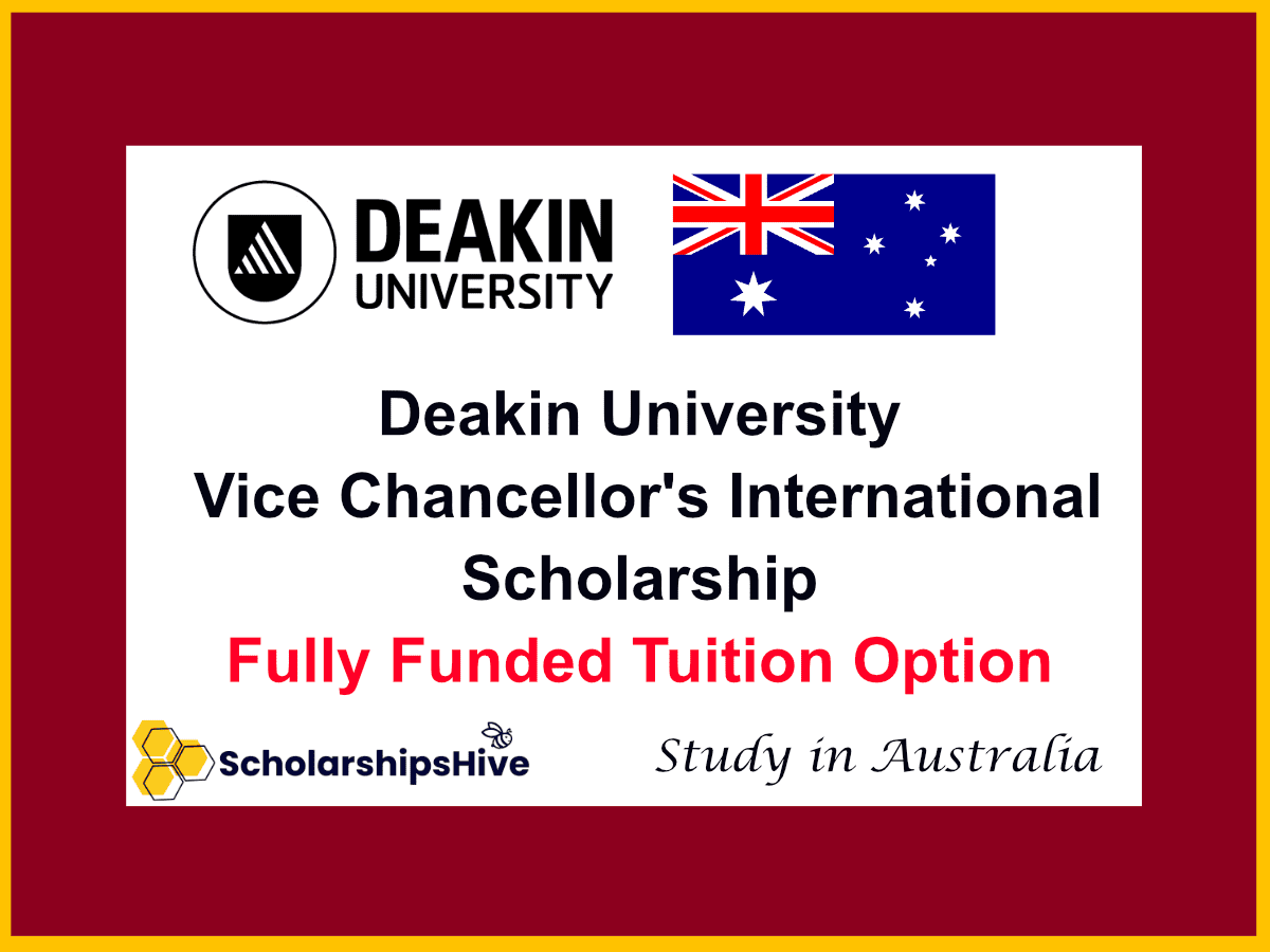 Deakin University Vice Chancellor's International Scholarship