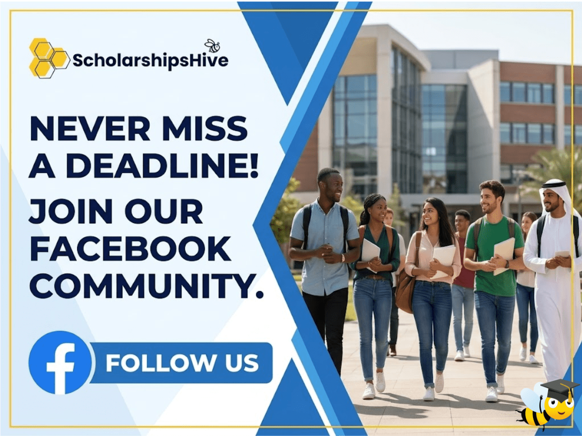 Never Miss a Deadline: Follow the ScholarshipsHive Facebook Page for Real-Time Alerts