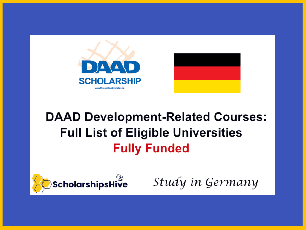 DAAD Development-Related Courses: Full List of Eligible Universities in Germany | Fully Funded Guide