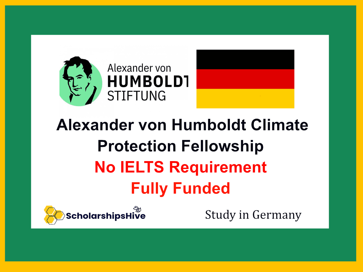 Fully Funded Alexander von Humboldt Climate Protection Fellowship Germany
