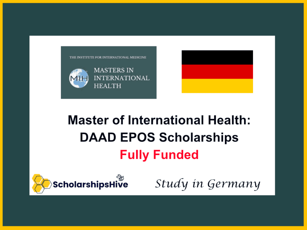 Master of International Health: Fully Funded DAAD EPOS Scholarships in Germany