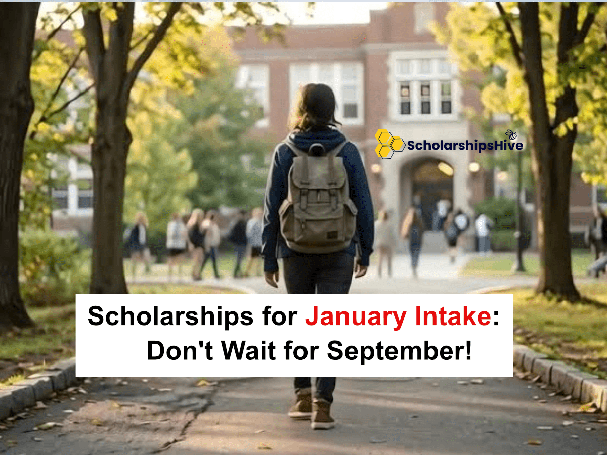 Scholarships for January Intake: Don't Wait for September!