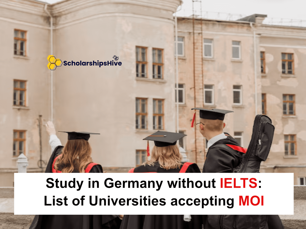 Study in Germany without IELTS: List of Universities accepting MOI, Partial Funding