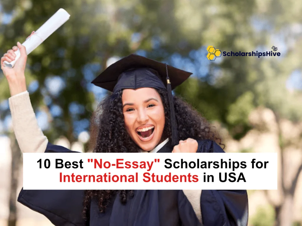 10 Best "No-Essay" Scholarships for International Students in USA, Streamlined Educational Funding Matrix