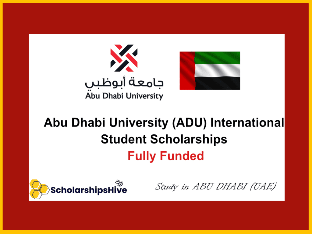 Abu Dhabi University (ADU) International Student Scholarships UAE