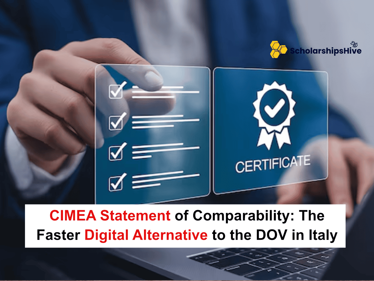 CIMEA Statement of Comparability: The Faster Digital Alternative to the DOV in Italy
