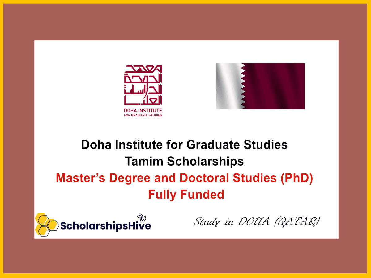 Doha Institute for Graduate Studies Tamim Scholarships Qatar