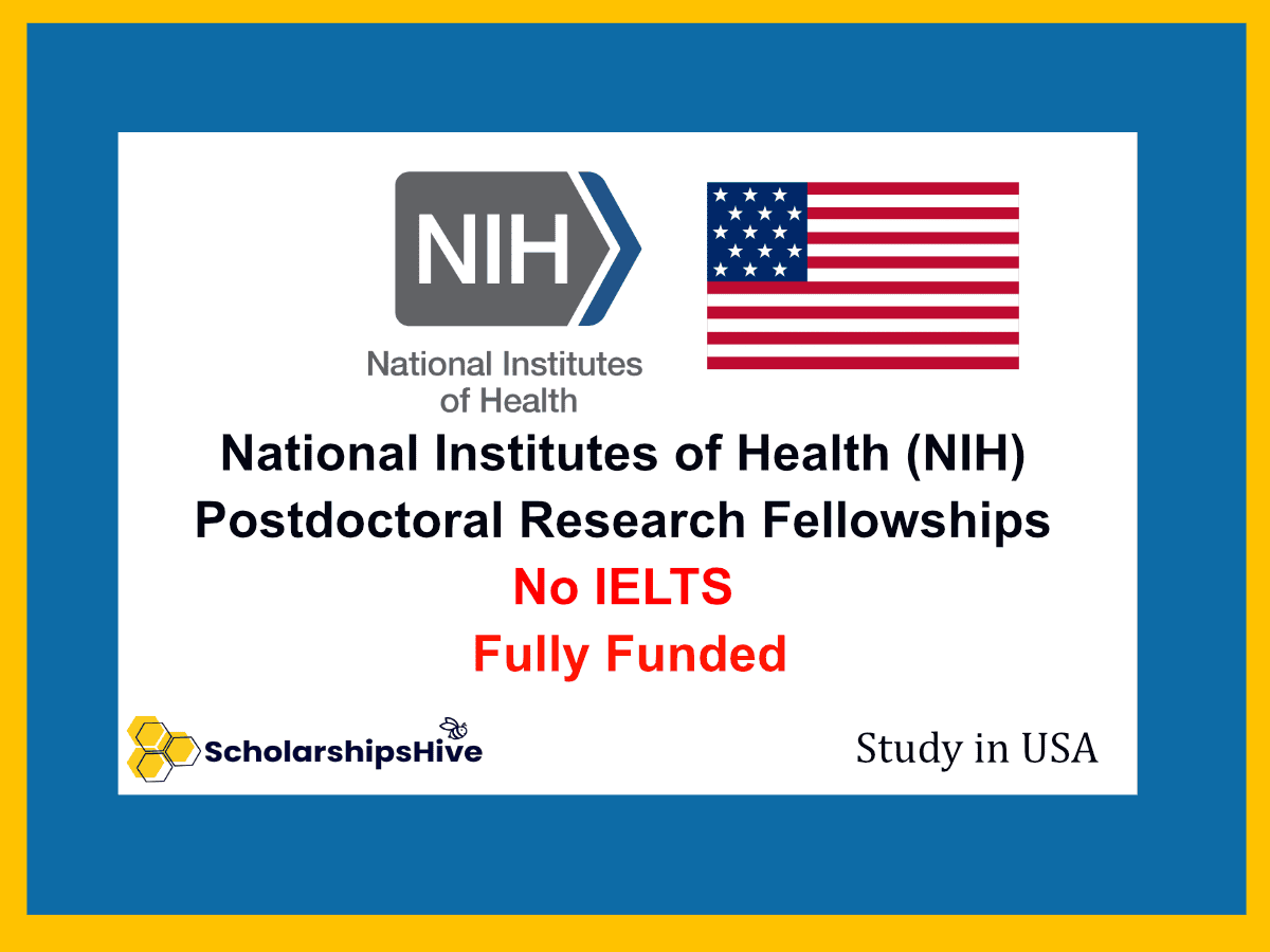 National Institutes of Health (NIH) Postdoctoral Research Fellowships USA