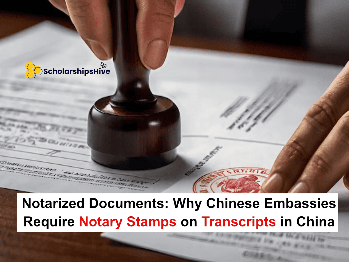 Notarized Documents: Why Chinese Embassies Require Notary Stamps on Transcripts in China