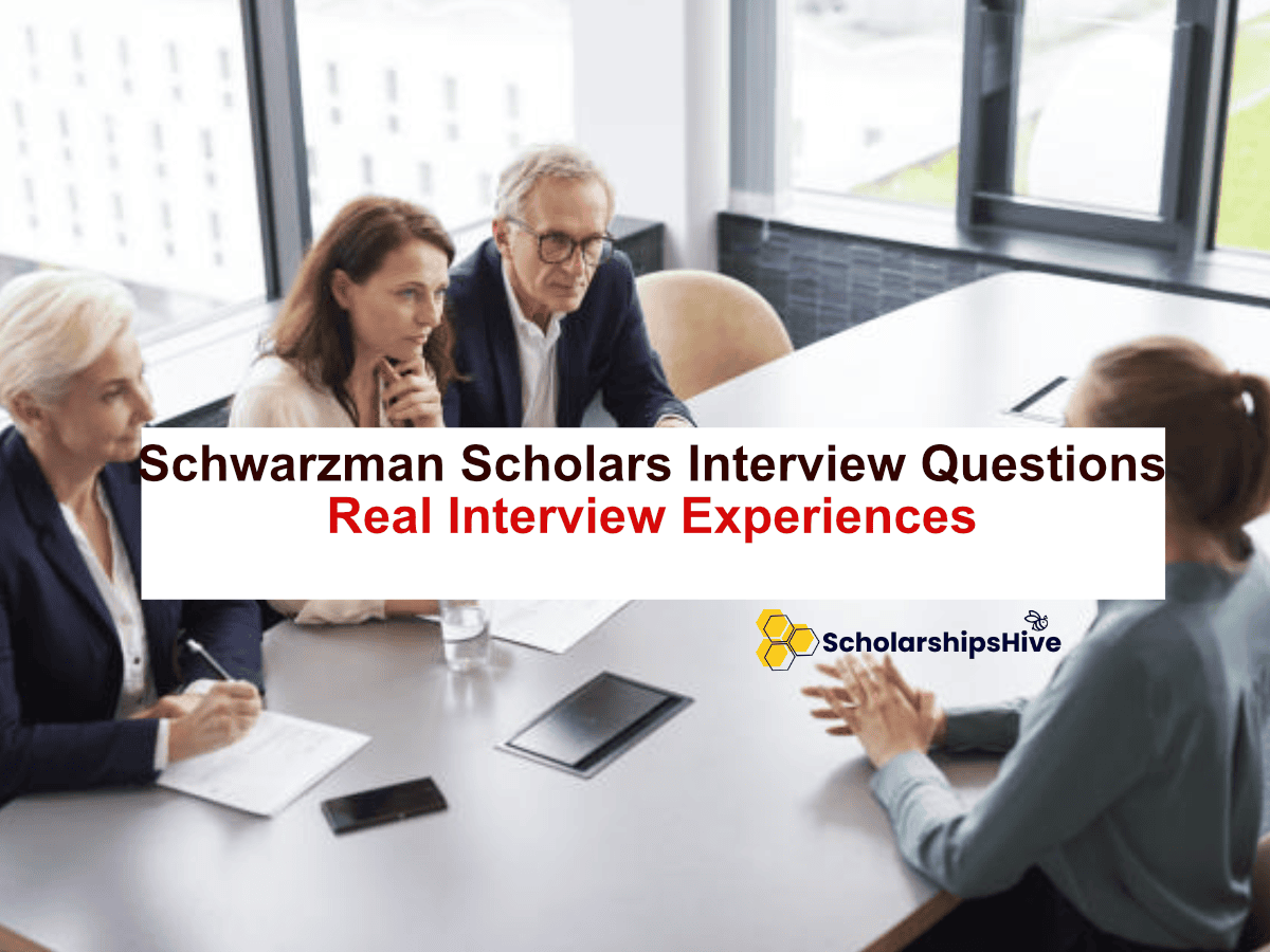 Schwarzman Scholars Interview Questions: Real Interview Experiences