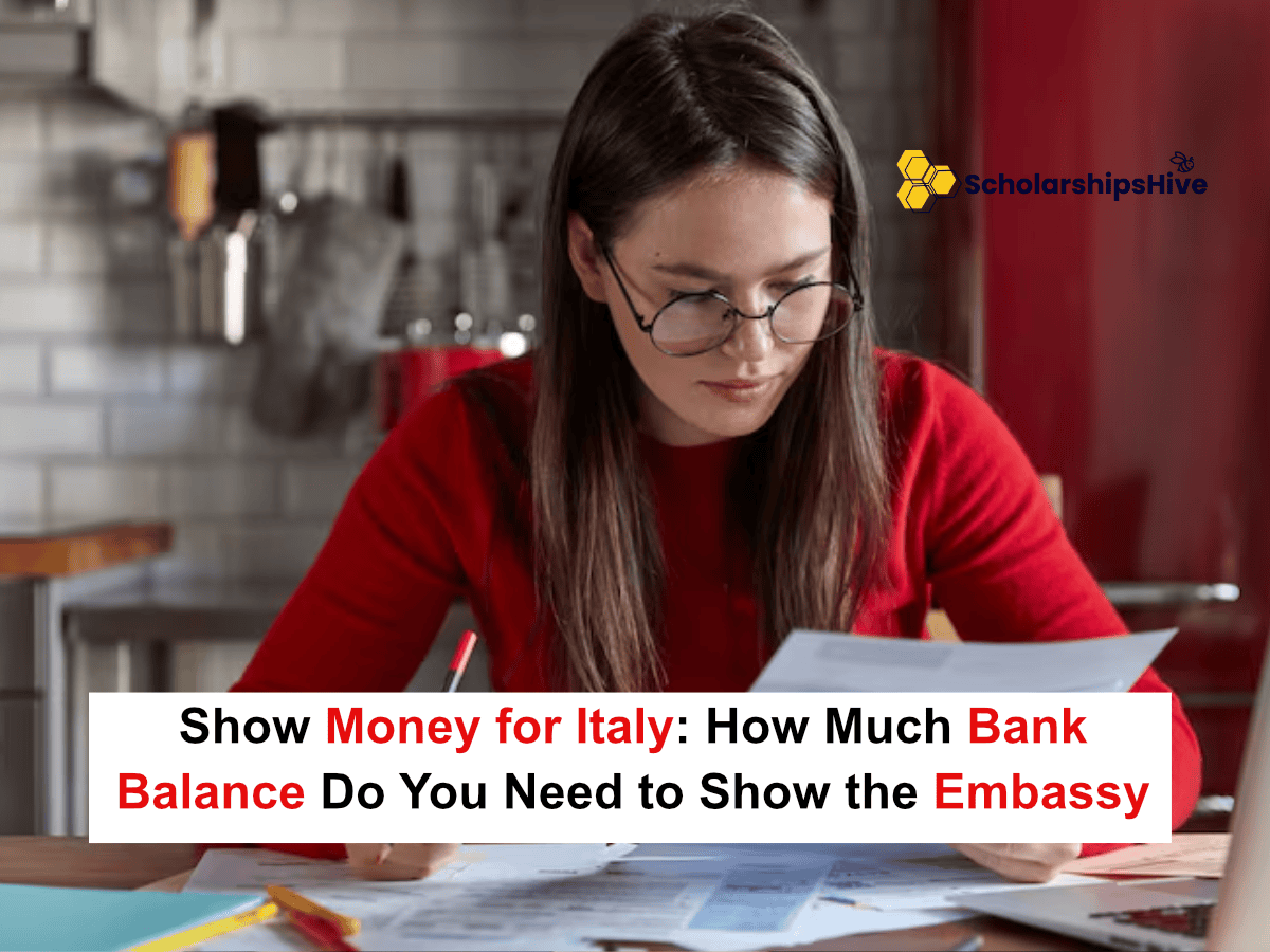 Show Money for Italy: How Much Bank Balance Do You Need to Show the Embassy