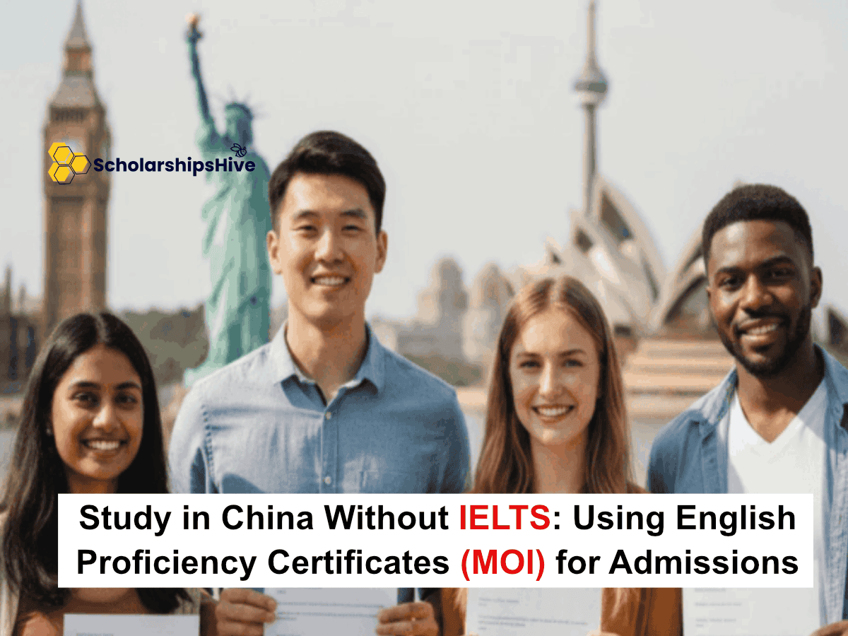 Study in China Without IELTS: Using English Proficiency Certificates (MOI) for Admissions