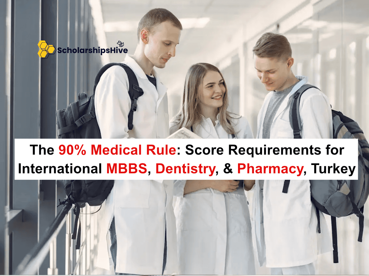 The 90% Medical Rule: Score Requirements for International MBBS, Dentistry, and Pharmacy, Turkey