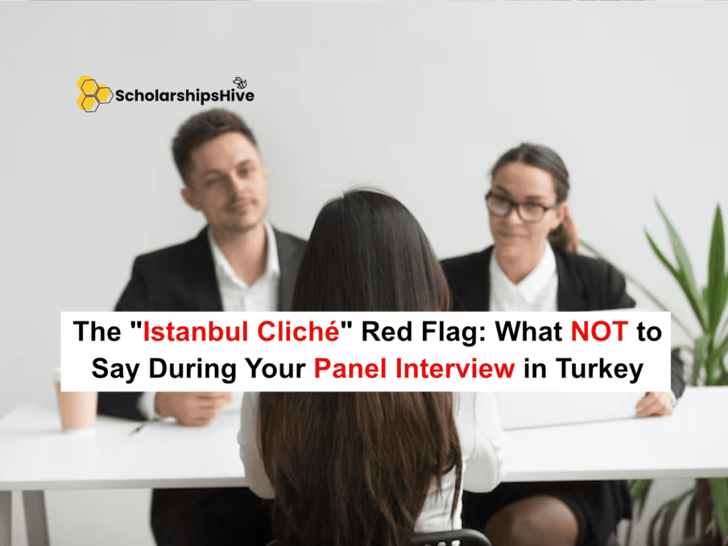 The "Istanbul Cliché" Red Flag: What NOT to Say During Your Panel Interview in Turkey