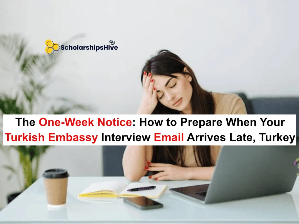 The One-Week Notice: How to Prepare When Your Turkish Embassy Interview Email Arrives Late, Turkey