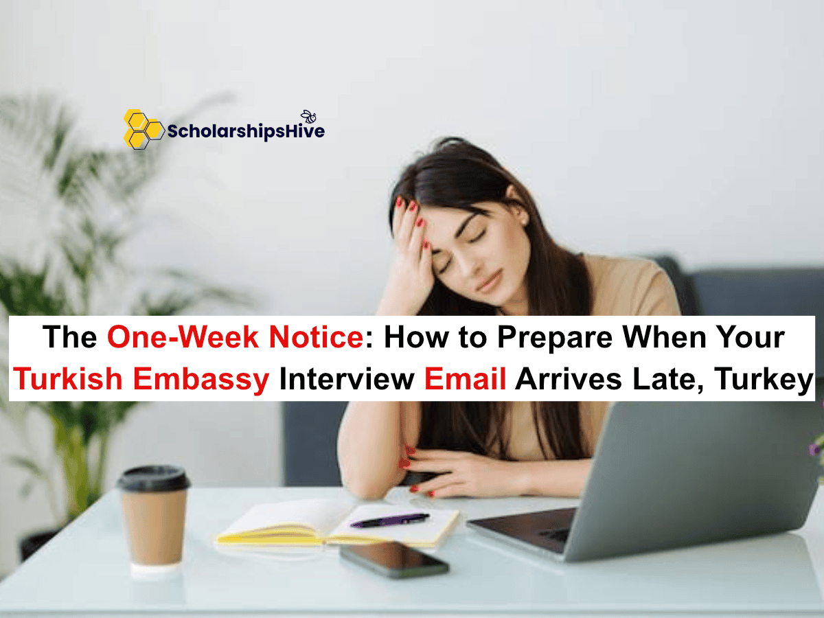 The One-Week Notice: How to Prepare When Your Turkish Embassy Interview Email Arrives Late, Turkey