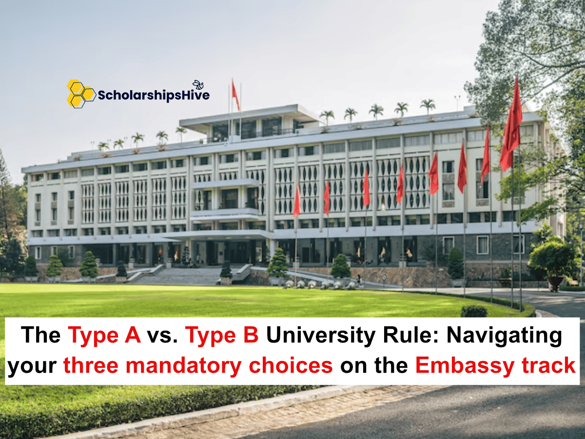 The Type A vs. Type B University Rule: Navigating your three mandatory choices on the Embassy track, South Korea