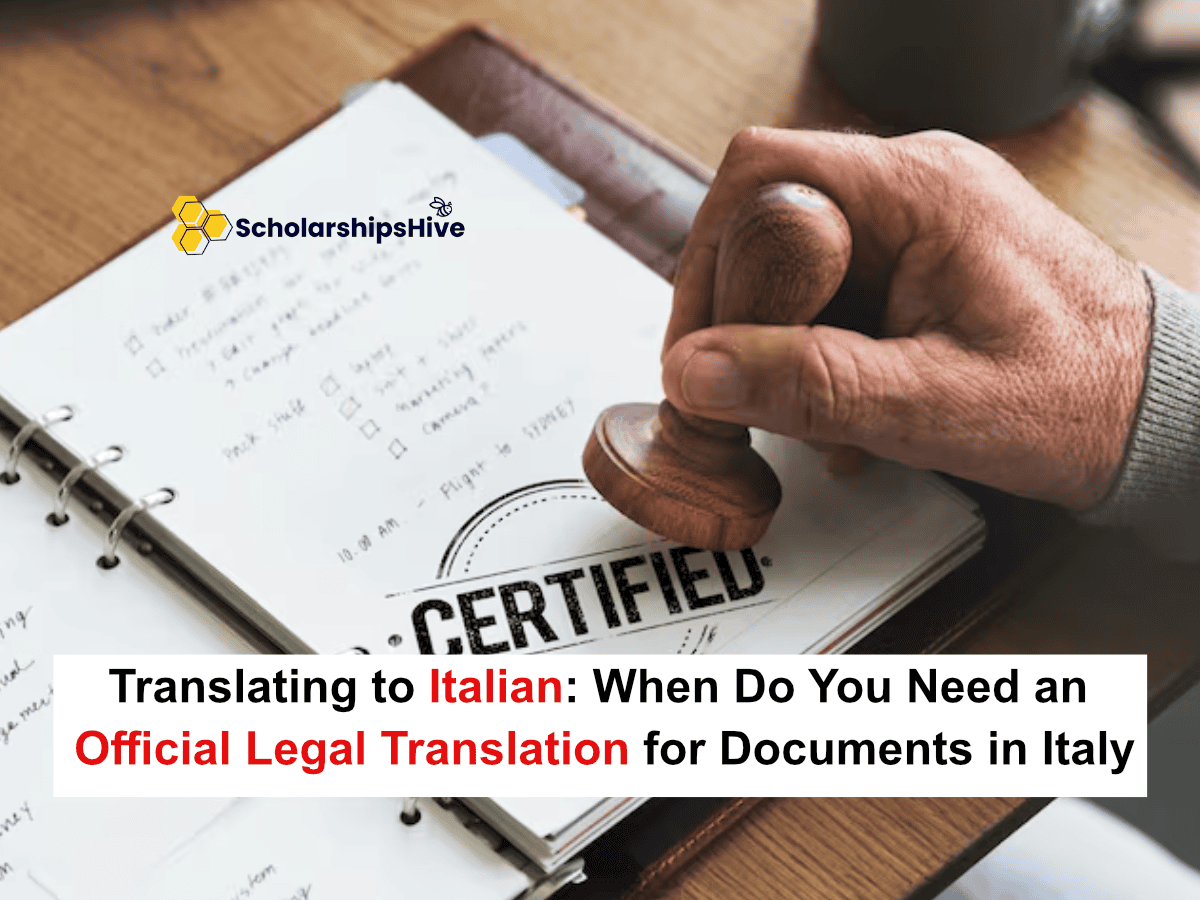 Translating to Italian: When Do You Need an Official Legal Translation for Documents in Italy