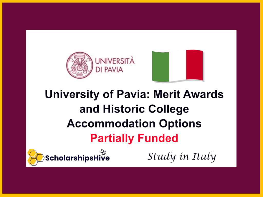 University of Pavia: Merit Awards and Historic College Accommodation Options, Italy | Partially Funded