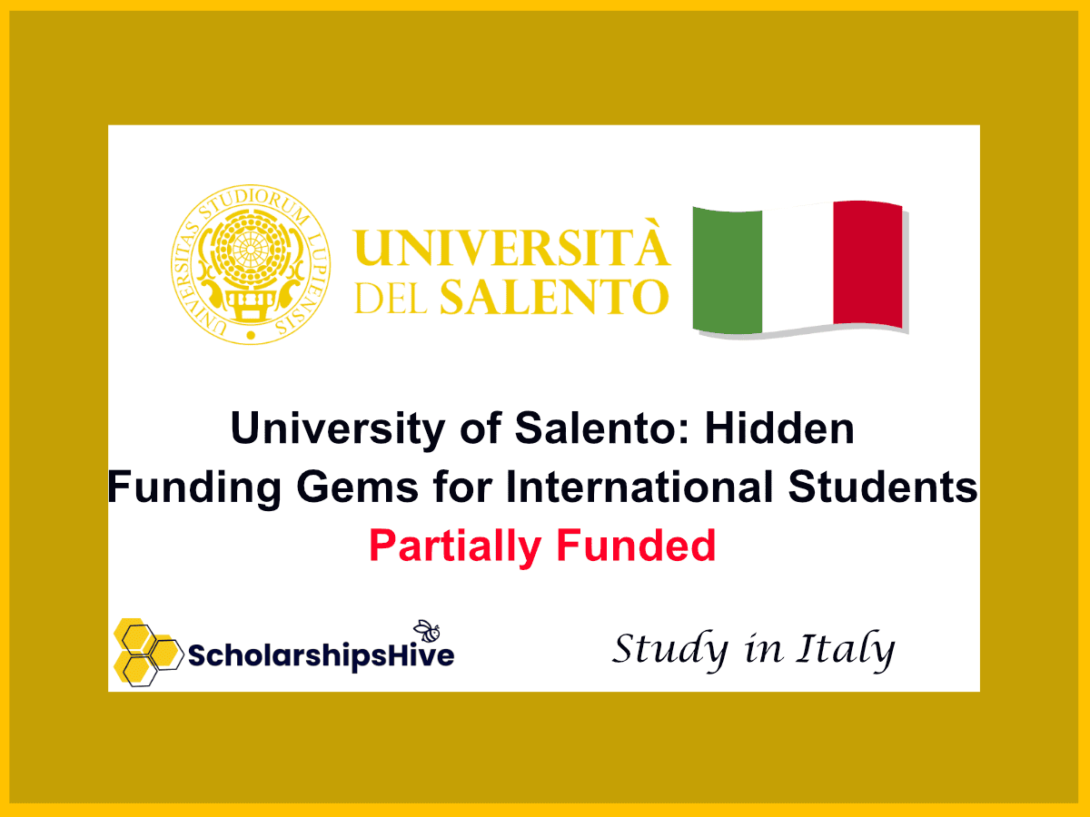 University of Salento: Hidden Funding Gems for International Students in Southern Italy | Partially Funded