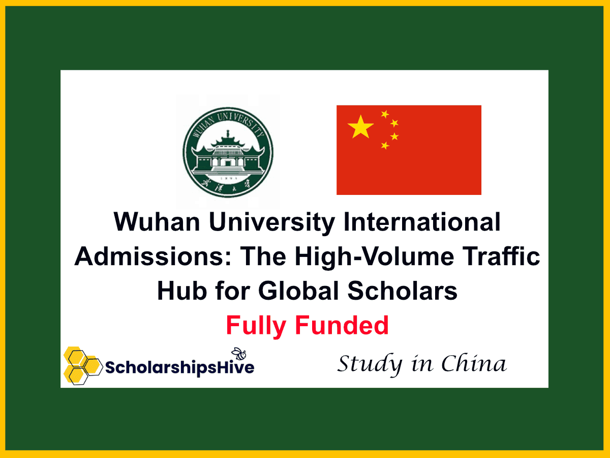 Wuhan University International Admissions: The High-Volume Traffic Hub for Global Scholars, China | Fully Funded
