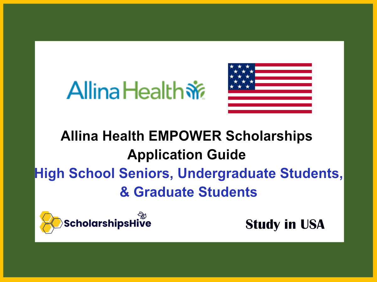 Allina Health EMPOWER Scholarships Application Guide